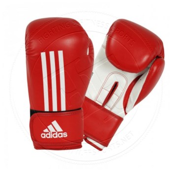 Adidas Energy 100 Kickboxing Gloves Red White - 01